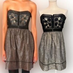 Staring at Stars mini Milk Made metallic cocktail dress with embellishments